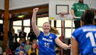 Keck in der 2. Bundesliga unterwegs: Hannah Mehring vom Regionalliga-Team. (Lizenz: kostenfreies Nutzungsrecht für redaktionelle Zwecke mit Urheberangabe) Foto:  Tom Bloch | www.tombloch.de