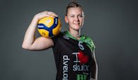 Marika Loker bleibt eine weitere Saison den Skurios Volleys in der 1. Volleyball Bundesliga  Foto: Justus Stegemann
