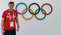VfB-Trainer Adam Swaczyna bei den Olympischen Spielen in Paris  Foto:  privat