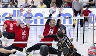 Bayer-Sitzvolleyballer werden Dritte beim Champions Cup zuhause Foto:  Mika Volkmann