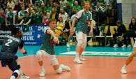 Knappe 1:3-Niederlage beiden Barock Volleys  Foto:  Stefanie Keppler
