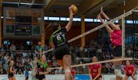 Die Berliner Mittelblockerin Lara Kretschmer trägt auch in der Saison 2025/26 das Borkener Trikot Foto: Jannes Kretschmer