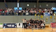 Die #bizepsvolleys feiern einen emotionalen Saisonabschluss & Abschied in der Hardtberghalle.  Foto:  Privat