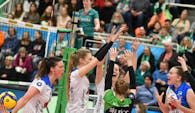 Nach dem starken Münsterland-Derby hoffen die Skurios Volleys am Sonntag erneut auf ein gutes Match  Foto:  Thomas Hacker
