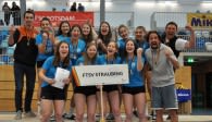 Groß war die Freude bei den FTSV-Talenten auch noch nach der Siegerehrung  Foto: Krause