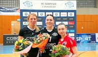 3 mal Abschied vom Feld des RC Sorpesee - Nicole Freiburg, Kim Spreyer und Lara Schumann  Foto:  André Geißler