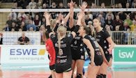 Die DSCVOLLEYs haben ein vorzeitiges Saison-Ende abgewehrt  Foto:  Daniel Hinsdorf