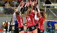 Die Leistung reichte leider nicht für einen Derbysieger gegen den VC Osnabrück  Foto:  Robert Gertzen
