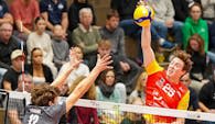 Mutig wollen die BADEN VOLLEYS sich dem großen Favoriten BR Volleys entgegenstellen.  Foto:  Jasmina Frauendorf