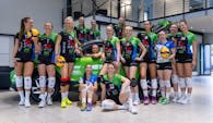 Die Skurios Volleys sind bereit für die erste Saison in der Volleyball Bundesliga  Foto: Daniel Leib
