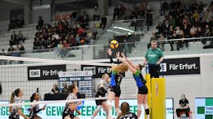 Aus Erfurt nahmen die Skurios Volleys nichts Zählbares mit zurück 