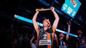 In seinem letzten Spiel für die Berliner wurde Matt Knigge MVP. 