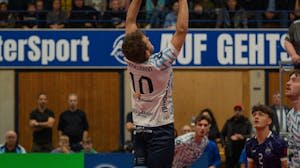 Steht auch sinnbildlich für den Dachauer Aufschwung der letzten Wochen: Luca Russelmann. 