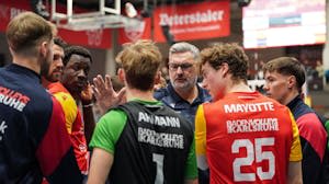 Mit Kampfgeist wollen die BADEN VOLLEYS einen Weg finden, den Favoriten aus Düren zu ärgern. 