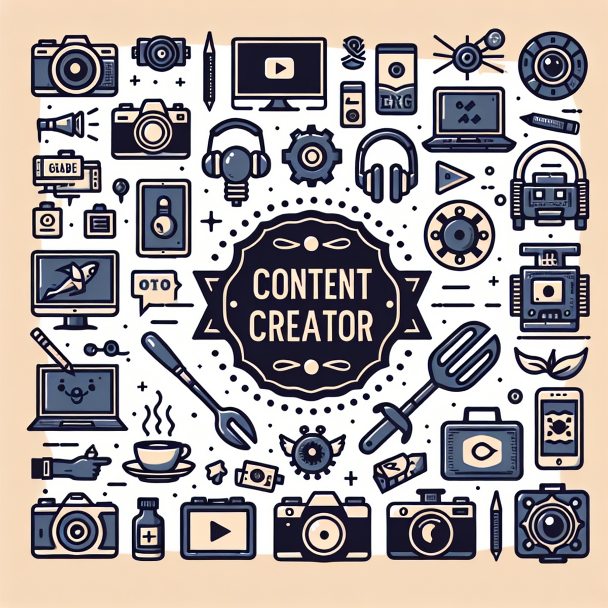 Content Creator Logo Ideas