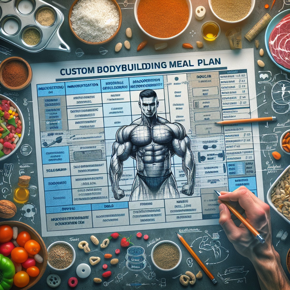 Bulk Up and Glow: Feast Your Way to Gains