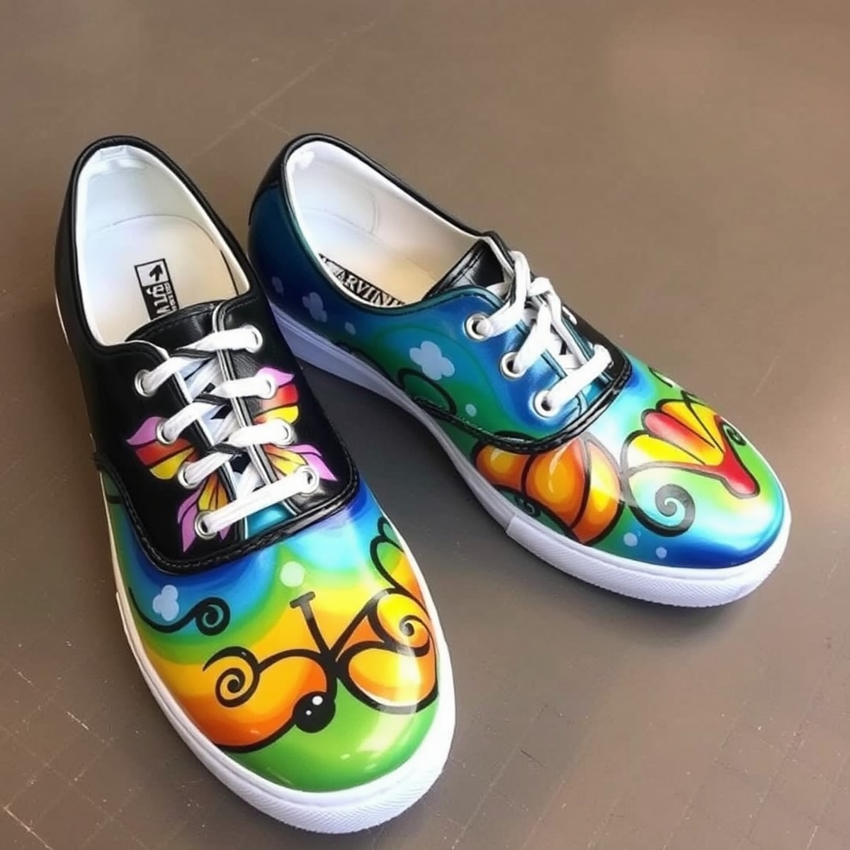 Shoes painting design deals
