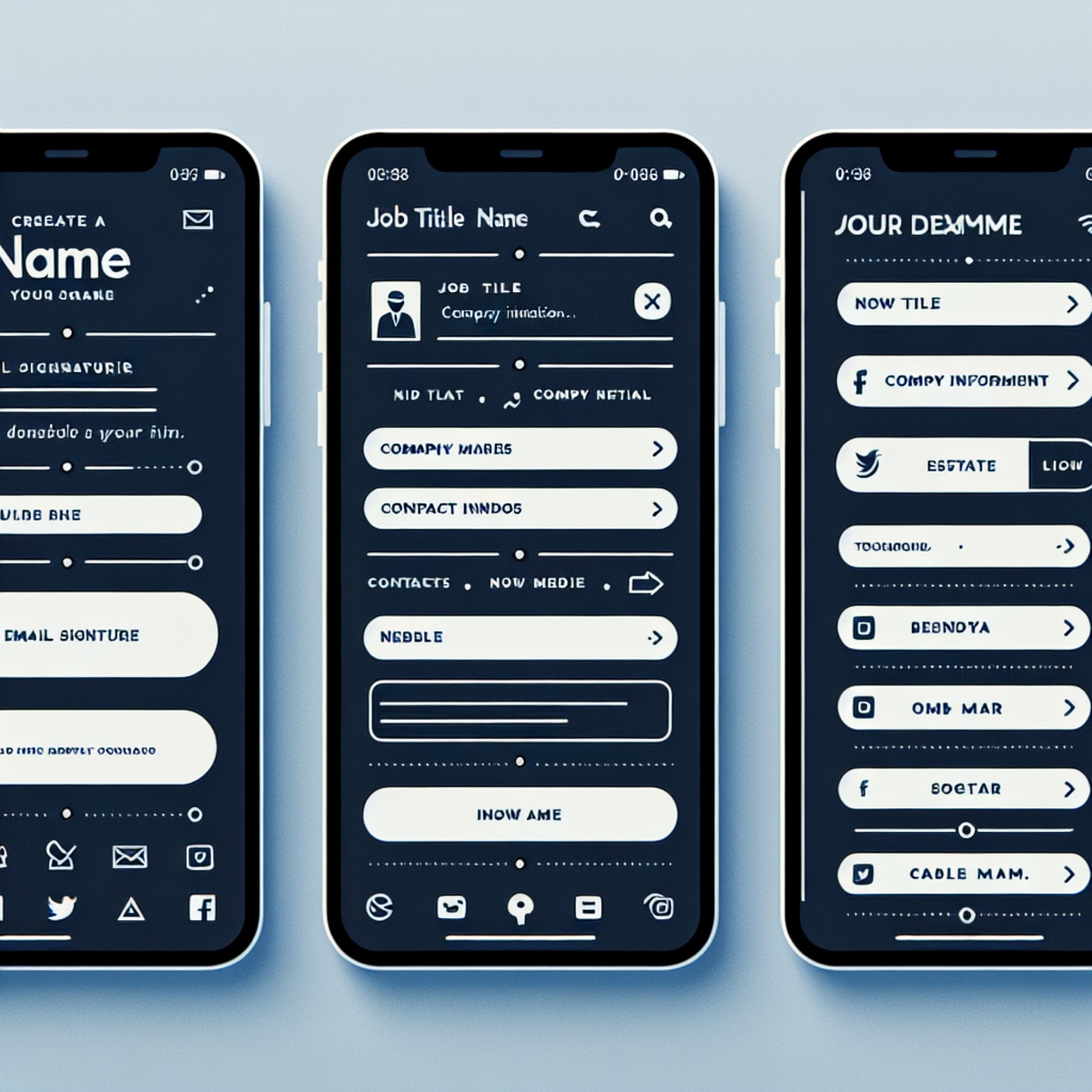 Best Email Signature Card Template | Vondy