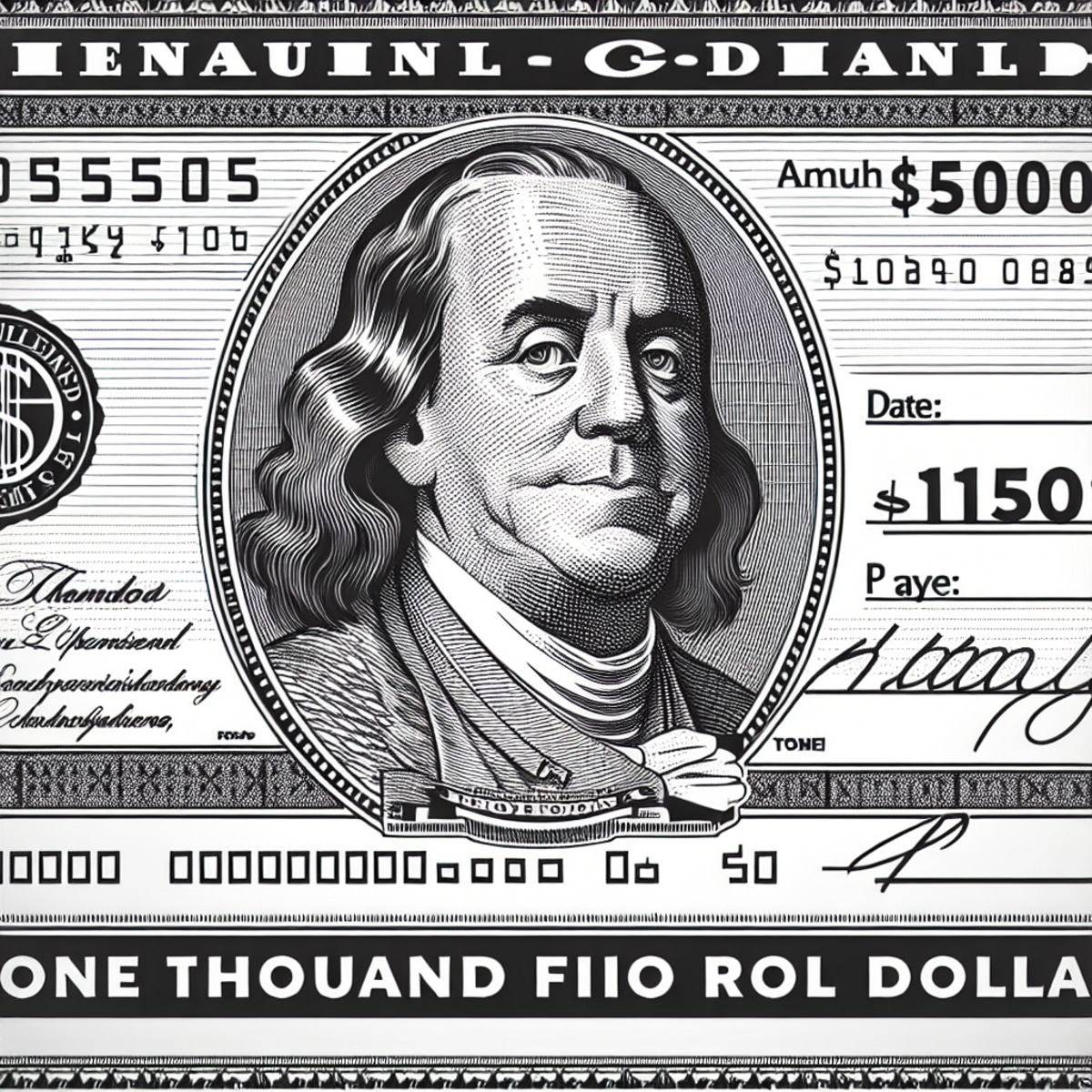 How To Write A Check Of 1500 | Vondy