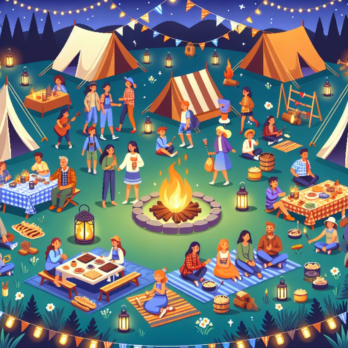 Camping Birthday Party Ideas