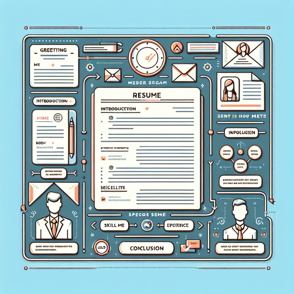 email template for sending resume