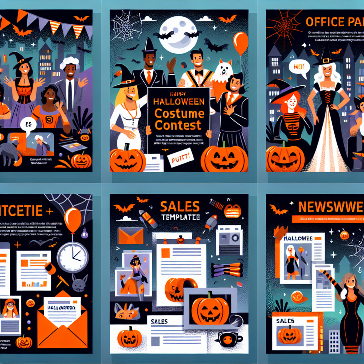 Halloween Costume Contest Email Template