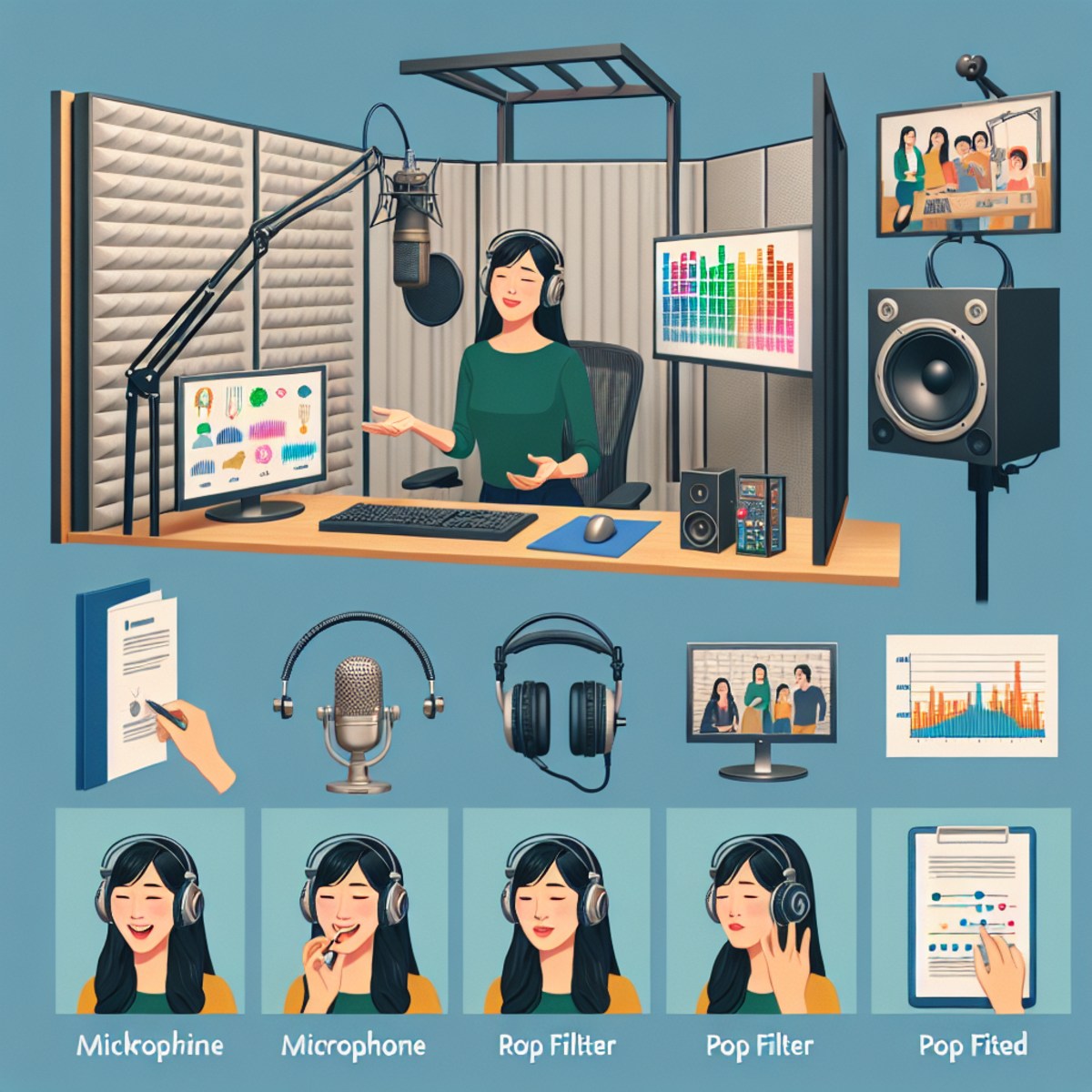 Voice over generator