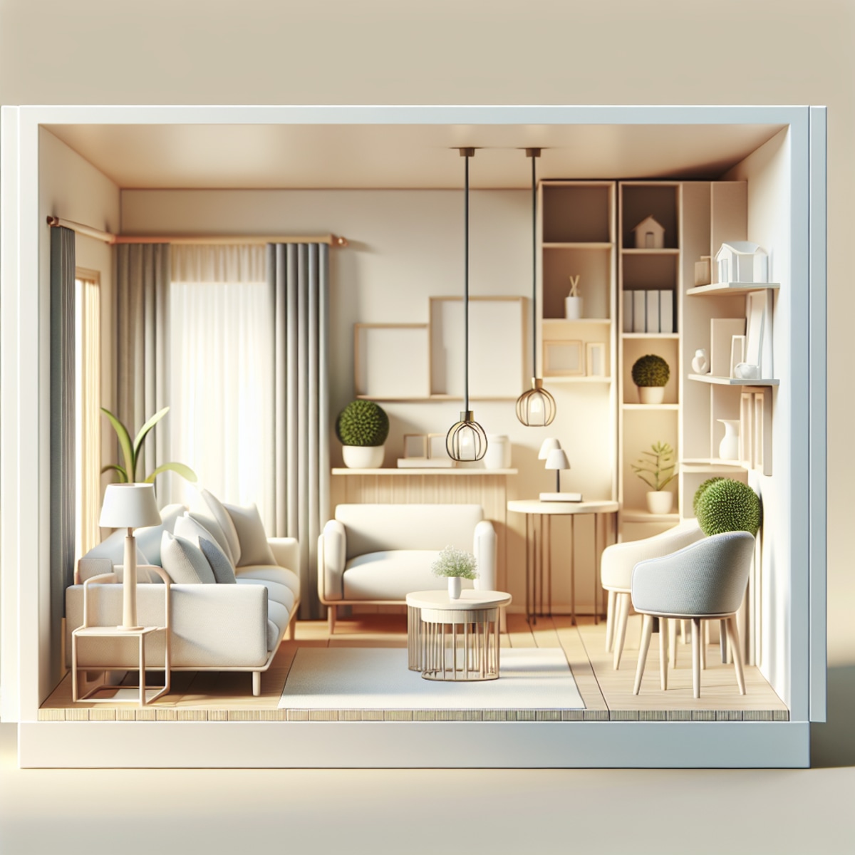 Beautiful view of Simple And Elegant Interior Design