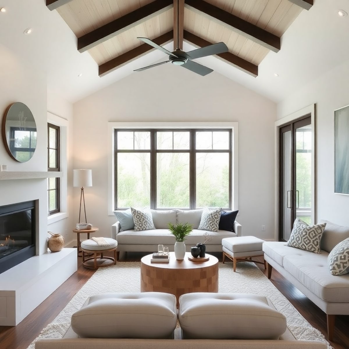 Best Modern Corner Fireplace Design Ideas | Vondy