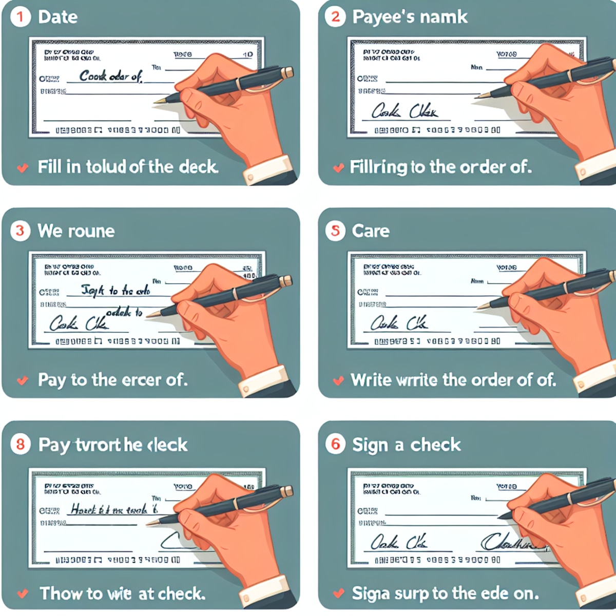 How To Write A Check Of 1500 | Vondy
