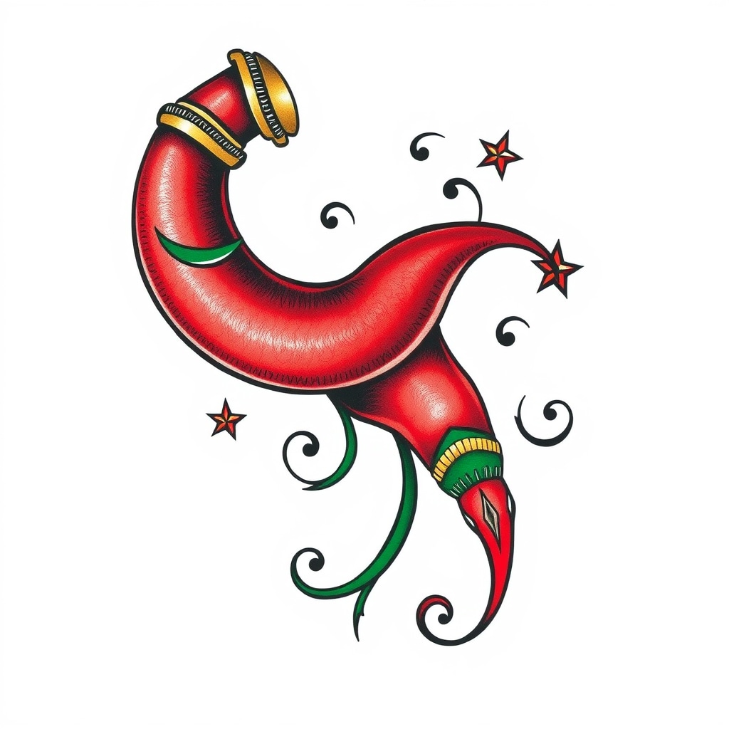 Best Italian Horn Tattoo Ideas | Vondy