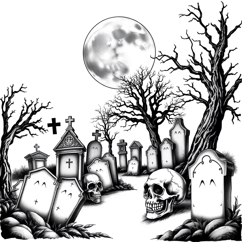 Best Graveyard Tattoo Ideas | Vondy