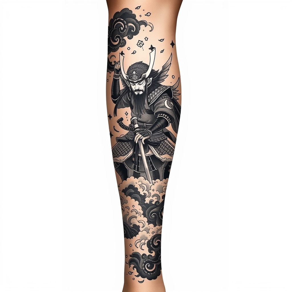 Best Japanese Leg Sleeve Tattoo Ideas | Vondy
