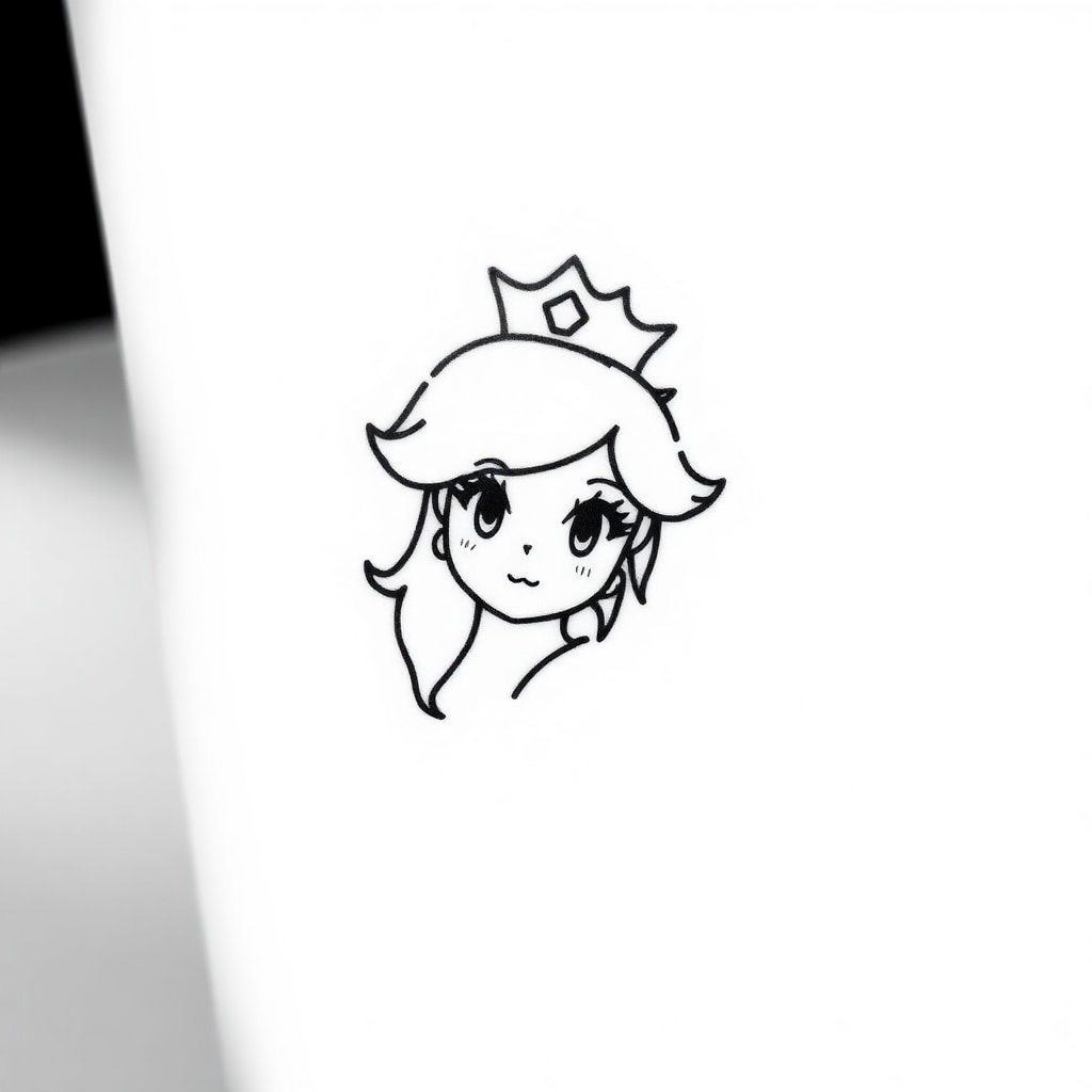 Best Princess Peach Tattoo Ideas | Vondy