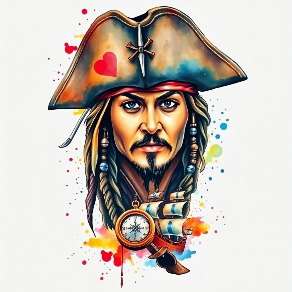 Best Jack Sparrow Tattoo Ideas | Vondy