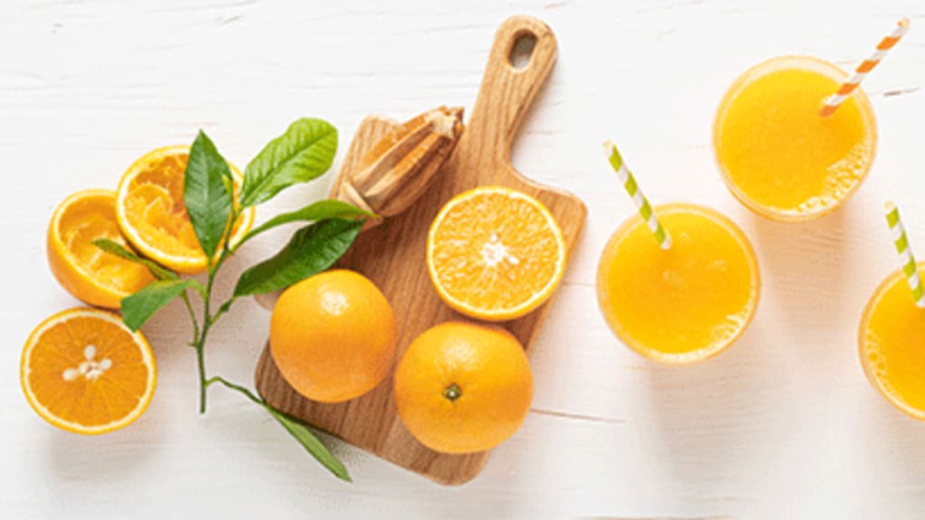 Orangensaft Header