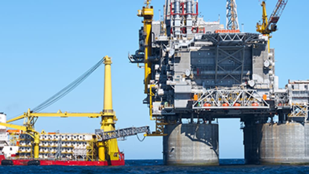 Ölbohrinsel Headerbild