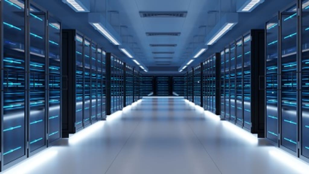 Bild eines Serverraums