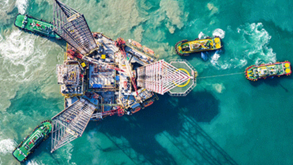 Öl-Plattform - Headerbild Vontobel Oil Strategy Index