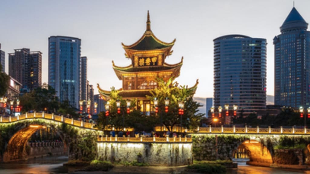 China Skyline bei Nacht_Header