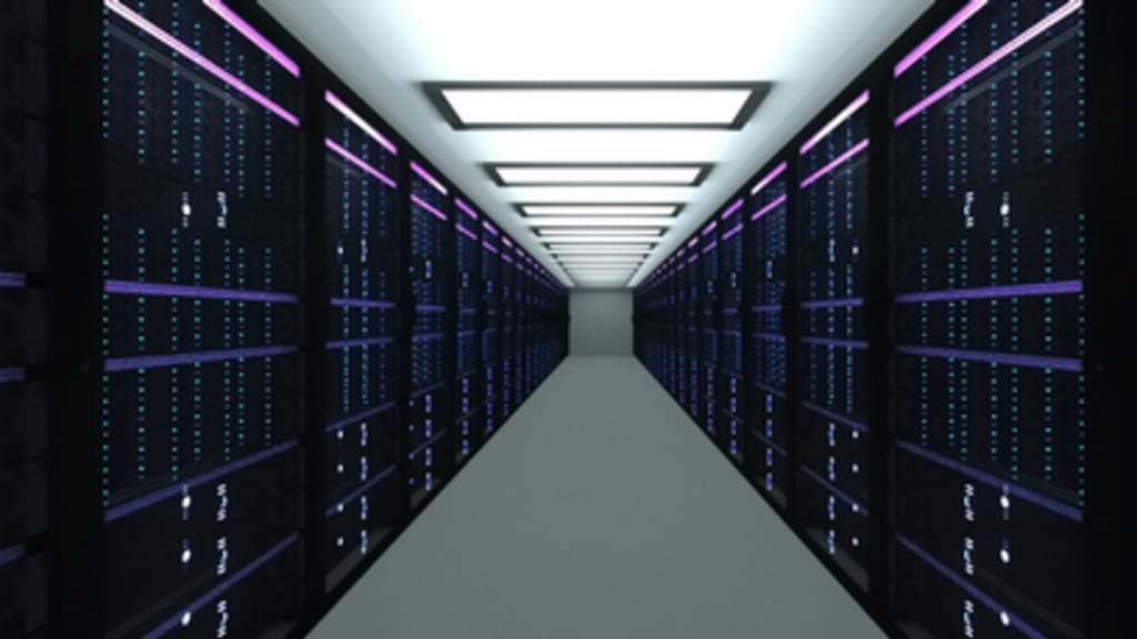 Bild eines Datencenters