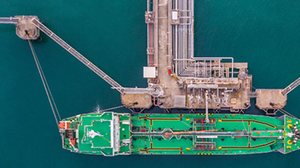 Bild av en oljetanker