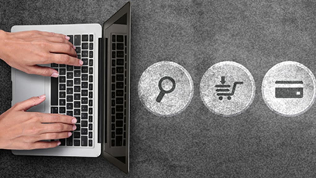 Online-Shopping Header Bild