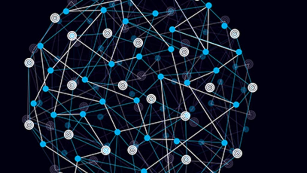 Abstrakte Linien Header