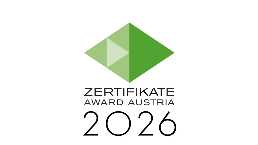 Zertifikate Award Austria 2026