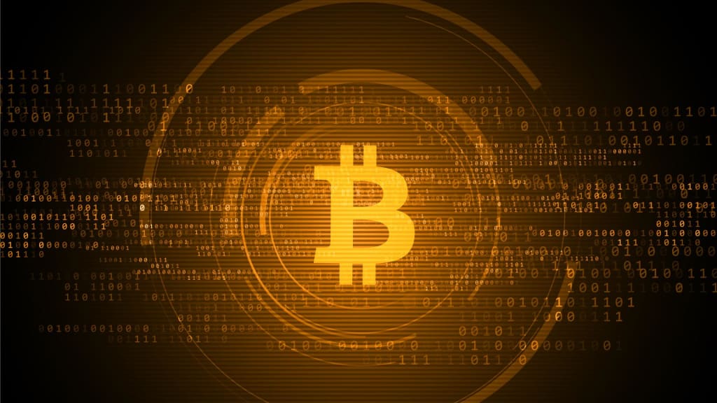 Picture of bitcoin logo