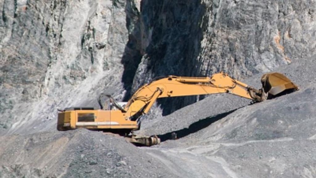 Bagger Mine Header