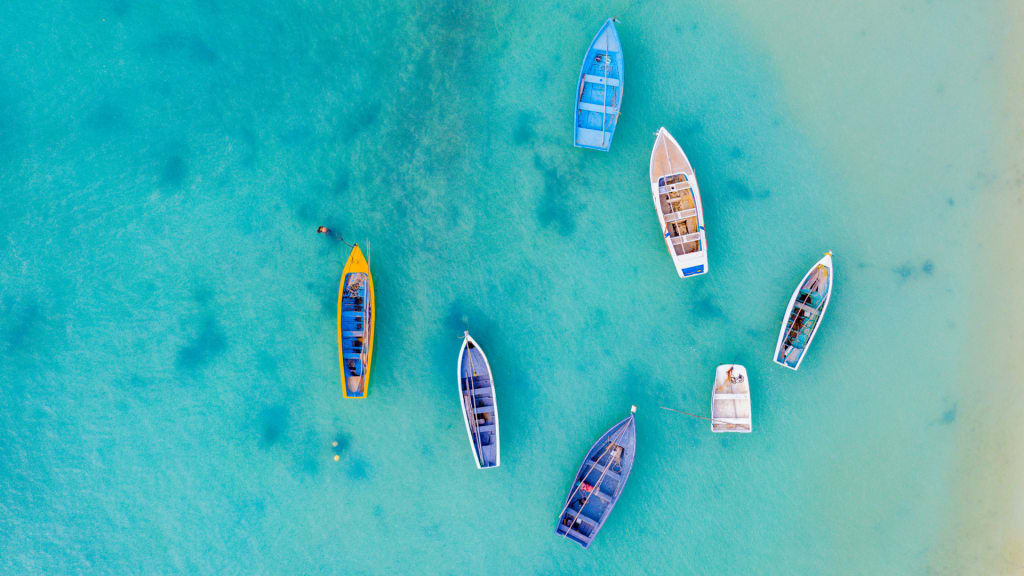 Barche nel mare