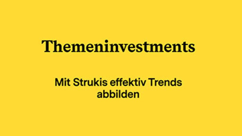 Video - Themeninvestments - Headerimage