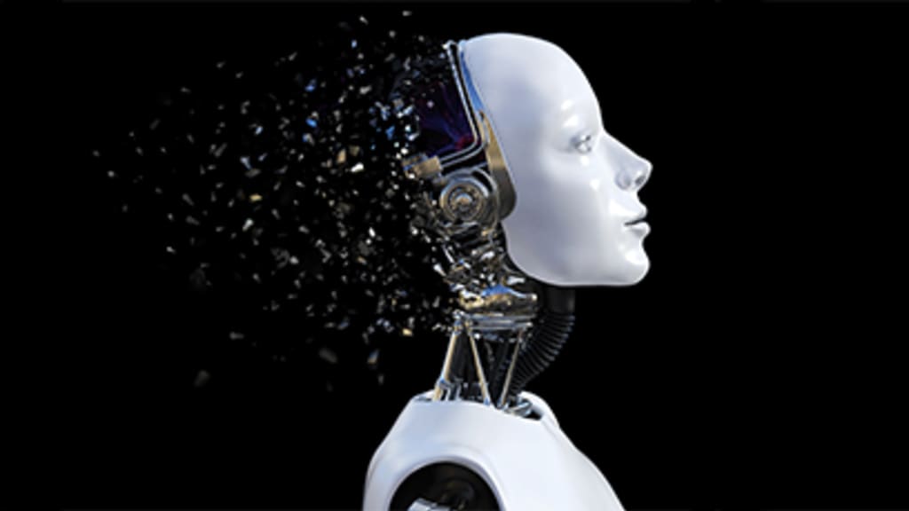 Bild eines humanoiden Roboters
